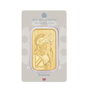 The Royal Mint Britannia１oz .9999 Fine Gold Bar (In Assay)