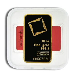10 oz Gold Bar Valcambi (In Assay)