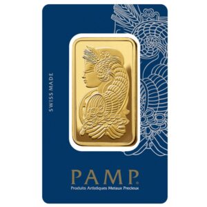 PAMP Fortuna 50 Gram .9999 Fine Gold Bar (In Assay)