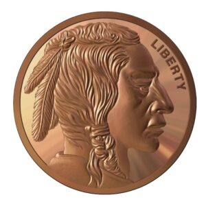 1 oz Copper Round - Buffalo Design (Lot Of 500)