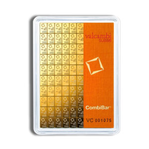 100 x 1 gram .9999 Valcambi CombiBar™ Gold (In Assay)