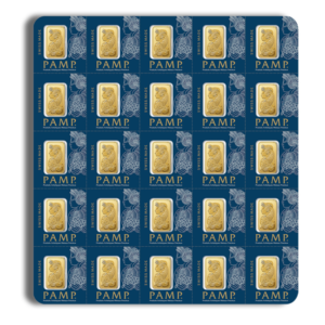 25 x 1 g Gold Bar - PAMP Multigram Gold Bar (In Assay)